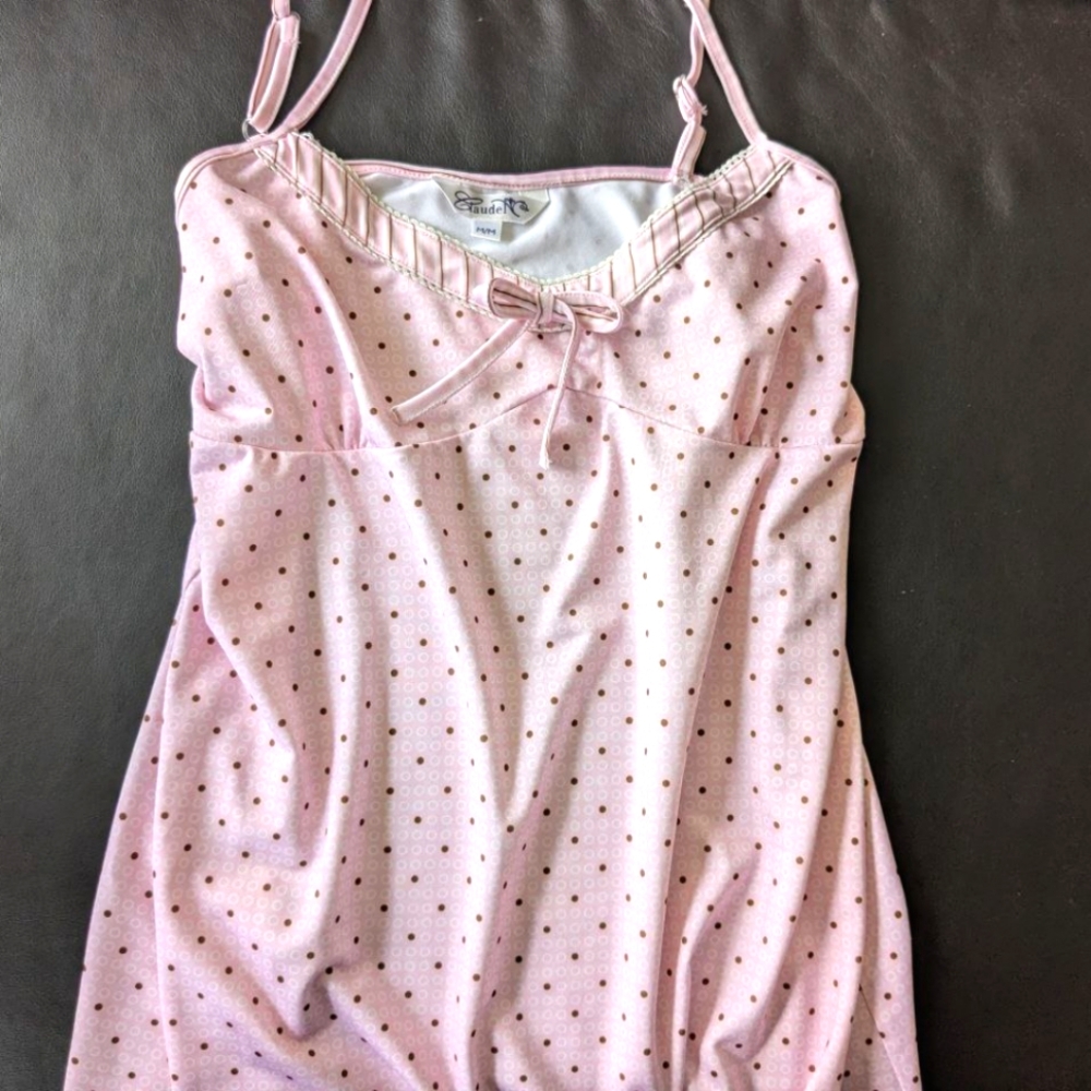 Pink Polka Dot top Claudel